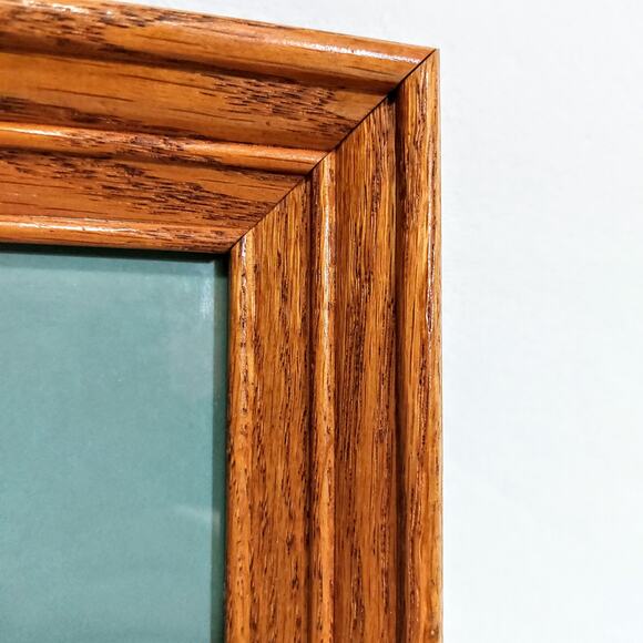 Pink Peony Watercolor Wood Framed Matted Unsigned - Picture 3 of 7